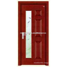 Competitive Steel Wooden Doors With Glass Designs JKD-2025(B) From China Top Brand KKD